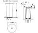 Умывальник отдельностоящий Duravit White Tulip 2702500070, 500 мм 800006161 фото 3 | La Dushe | Салон мебели и сантехники Ля Душе | Портал для профессионалов | Дизайн интерьеров | Персональный сервис | Профессиональная консульция |  Дизайн проект | Импорт из Еверопы