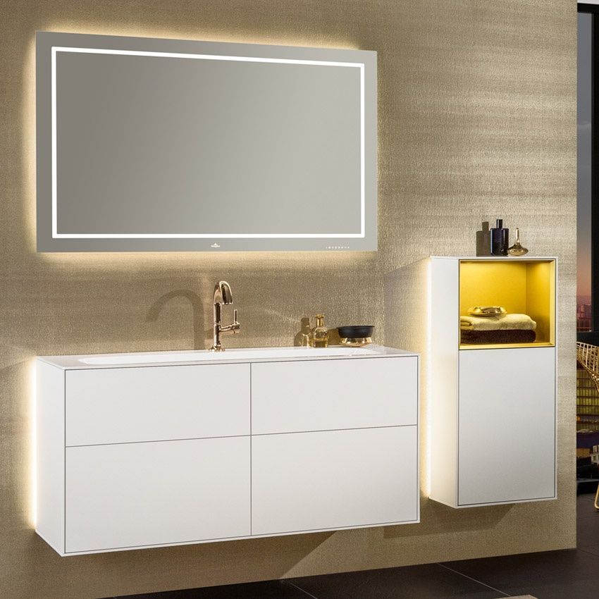 Шафа бокова Villeroy & Boch Finion G510HFPD, чорний 800005659 фото | La Dushe | Салон меблів і сантехнікаи Ля Душе | Портал для професіоналів | Дизайн інтер'єрів | Персональний сервіс| Професійна консульація | Дизайн проект | Імпорт з Єверопи