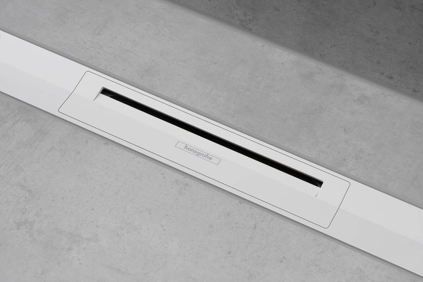 Решітка душового трапа Hansgrohe Raindrain Flex 56054670, чорний матовий 800004391 фото | La Dushe | Салон меблів і сантехнікаи Ля Душе | Портал для професіоналів | Дизайн інтер'єрів | Персональний сервіс| Професійна консульація | Дизайн проект | Імпорт з Єверопи