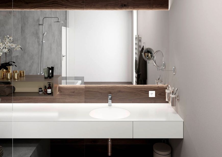 Смеситель для умывальника Hansgrohe Vernis Blend 71551000 81604 фото | La Dushe | Салон мебели и сантехники Ля Душе | Портал для профессионалов | Дизайн интерьеров | Персональный сервис | Профессиональная консульция |  Дизайн проект | Импорт из Еверопы