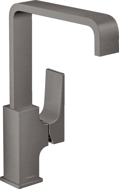 Змішувач для умивальника зі зливним клапаном Hansgrohe Metropol 32511340, чорний матовий хром 800004160 фото | La Dushe | Салон меблів і сантехнікаи Ля Душе | Портал для професіоналів | Дизайн інтер'єрів | Персональний сервіс| Професійна консульація | Дизайн проект | Імпорт з Єверопи