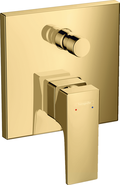 Змішувач прихованого монтажу для ванни душа Hansgrohe Metropol 32545990, золото глянсовий 71047 фото | La Dushe | Салон меблів і сантехнікаи Ля Душе | Портал для професіоналів | Дизайн інтер'єрів | Персональний сервіс| Професійна консульація | Дизайн проект | Імпорт з Єверопи