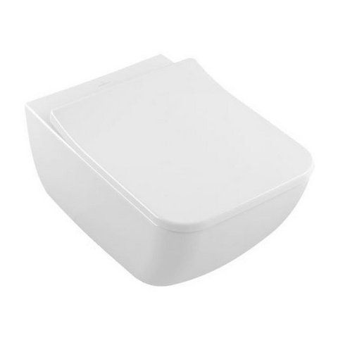 Унітаз підвісний Villeroy & Boch Venticello 4611RL01, DirectFlush із кришкою, білий 56244 фото | La Dushe | Салон меблів і сантехнікаи Ля Душе | Портал для професіоналів | Дизайн інтер'єрів | Персональний сервіс| Професійна консульація | Дизайн проект | Імпорт з Єверопи