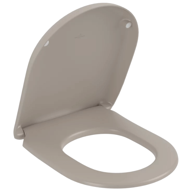 Кришка для унітазу Villeroy & Boch Antao 8M67S1AM, SoftClosing, Ceramic Plus, бежевий 800005869 фото | La Dushe | Салон меблів і сантехнікаи Ля Душе | Портал для професіоналів | Дизайн інтер'єрів | Персональний сервіс| Професійна консульація | Дизайн проект | Імпорт з Єверопи