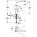 Смеситель для кухни Grohe Eurocube 31255000 33886 фото 2 | La Dushe | Салон мебели и сантехники Ля Душе | Портал для профессионалов | Дизайн интерьеров | Персональный сервис | Профессиональная консульция |  Дизайн проект | Импорт из Еверопы