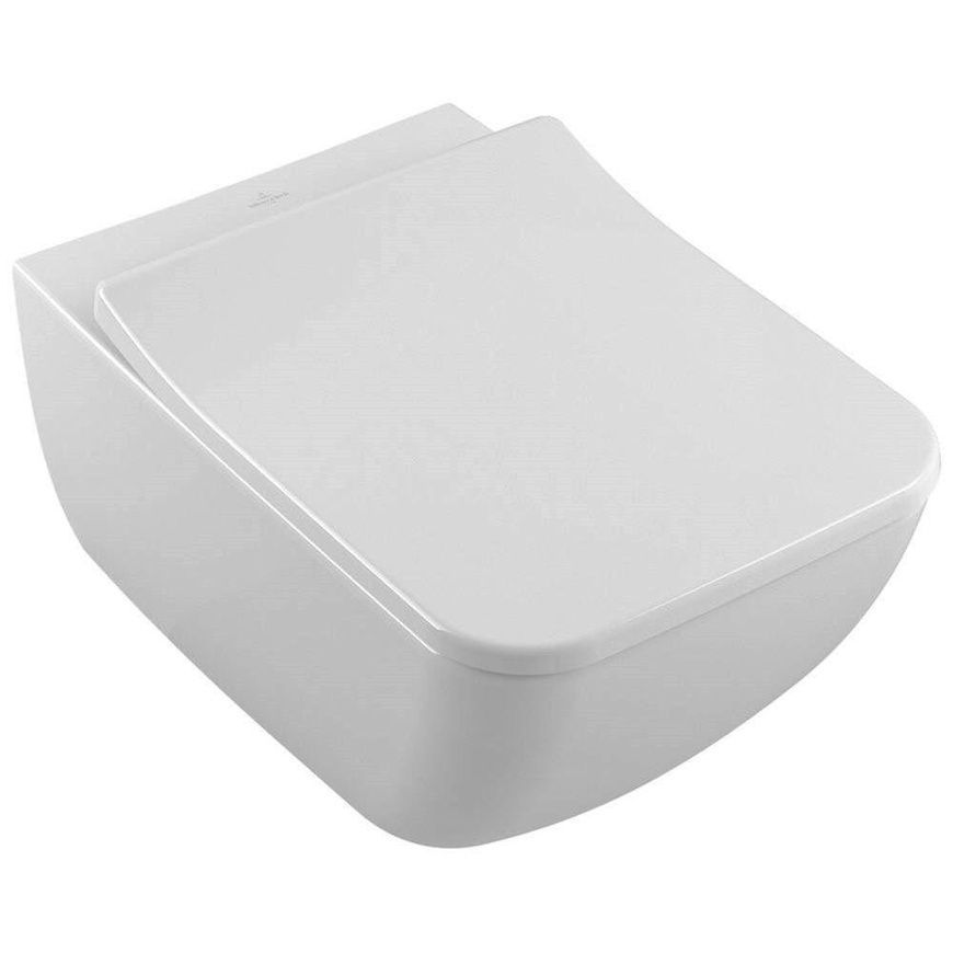 Унитаз подвесной Villeroy & Boch Venticello 4611RL01, DirectFlush с крышкой, белый 56244 фото | La Dushe | Салон мебели и сантехники Ля Душе | Портал для профессионалов | Дизайн интерьеров | Персональный сервис | Профессиональная консульция |  Дизайн проект | Импорт из Еверопы