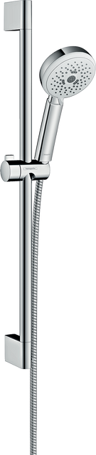 Душевой набор Hansgrohe Crometta 26650400, хром с белым 44083 фото | La Dushe | Салон мебели и сантехники Ля Душе | Портал для профессионалов | Дизайн интерьеров | Персональный сервис | Профессиональная консульция |  Дизайн проект | Импорт из Еверопы