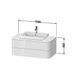 Тумбочка під умивальник Duravit Happy D.2 Plus HP497109292, для підвісної консолі 1000х500 мм, кам'яно-сіра, сірий 800006121 фото 3 | La Dushe | Салон меблів і сантехнікаи Ля Душе | Портал для професіоналів | Дизайн інтер'єрів | Персональний сервіс| Професійна консульація | Дизайн проект | Імпорт з Єверопи