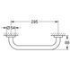 Поручень для ванної кімнати Grohe Essentials 40421001, хром 52207 фото 2 | La Dushe | Салон меблів і сантехнікаи Ля Душе | Портал для професіоналів | Дизайн інтер'єрів | Персональний сервіс| Професійна консульація | Дизайн проект | Імпорт з Єверопи