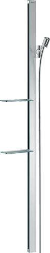 Штанга для душа со шлангом для душа Hansgrohe Unica 27645000 86613 фото | La Dushe | Салон мебели и сантехники Ля Душе | Портал для профессионалов | Дизайн интерьеров | Персональный сервис | Профессиональная консульция |  Дизайн проект | Импорт из Еверопы