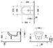 Біде підвісне Duravit Duravit No.1 2279150000, Basic 800006224 фото 2 | La Dushe | Салон меблів і сантехнікаи Ля Душе | Портал для професіоналів | Дизайн інтер'єрів | Персональний сервіс| Професійна консульація | Дизайн проект | Імпорт з Єверопи
