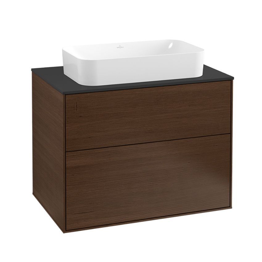 Тумба під раковину Villeroy & Boch Finion F22100PD, чорний 800005620 фото | La Dushe | Салон меблів і сантехнікаи Ля Душе | Портал для професіоналів | Дизайн інтер'єрів | Персональний сервіс| Професійна консульація | Дизайн проект | Імпорт з Єверопи