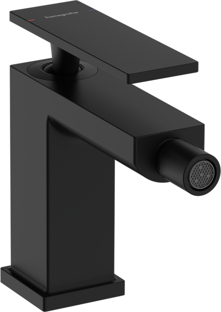 Змішувач для біде з донним клапаном Hansgrohe Tecturis E 73200670, чорний матовий 96959 фото | La Dushe | Салон меблів і сантехнікаи Ля Душе | Портал для професіоналів | Дизайн інтер'єрів | Персональний сервіс| Професійна консульація | Дизайн проект | Імпорт з Єверопи