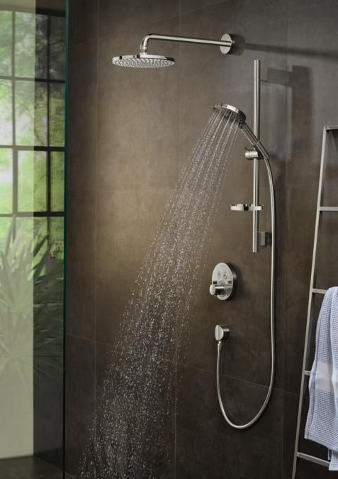 Душовий набір Hansgrohe Raindance Select 27667000 67888 фото | La Dushe | Салон меблів і сантехнікаи Ля Душе | Портал для професіоналів | Дизайн інтер'єрів | Персональний сервіс| Професійна консульація | Дизайн проект | Імпорт з Єверопи