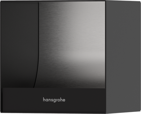 Тримач туалетного паперу Hansgrohe Xtrastoris Original 56065670, чорний матовий 800004555 фото | La Dushe | Салон меблів і сантехнікаи Ля Душе | Портал для професіоналів | Дизайн інтер'єрів | Персональний сервіс| Професійна консульація | Дизайн проект | Імпорт з Єверопи