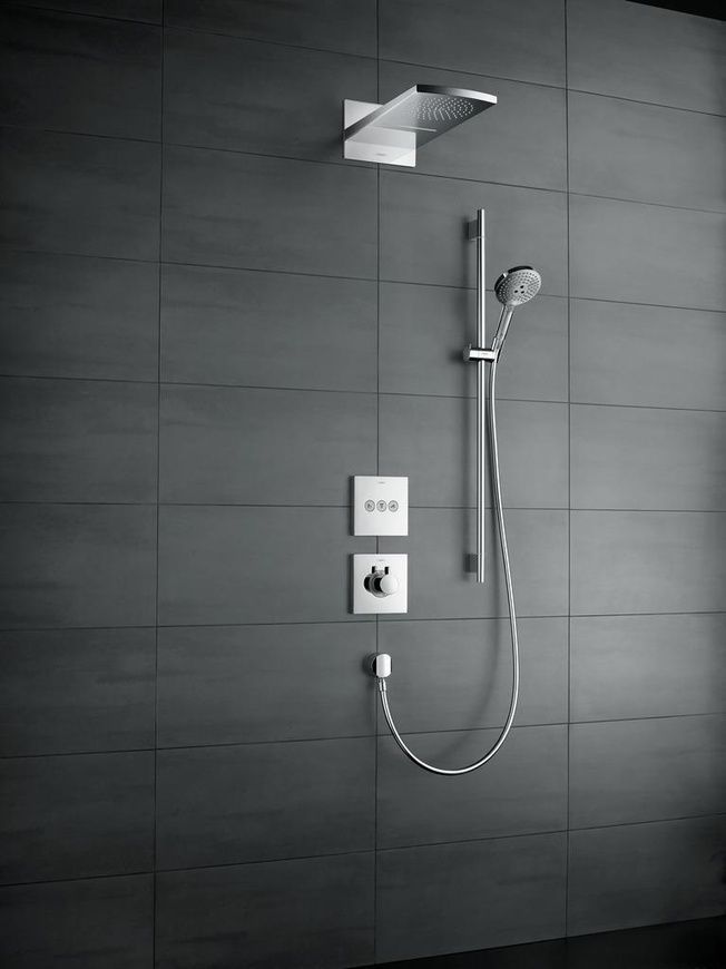Термостат для душу Hansgrohe Showerselect 15760140, бронза сатин 800004505 фото | La Dushe | Салон меблів і сантехнікаи Ля Душе | Портал для професіоналів | Дизайн інтер'єрів | Персональний сервіс| Професійна консульація | Дизайн проект | Імпорт з Єверопи