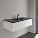 Умивальник накладний Villeroy & Boch Antao 4A76A2R7, 100x50см, без переливу, з отвором під змішувач, Ceramic Plus, чорний матовий 800005571 фото 2 | La Dushe | Салон меблів і сантехнікаи Ля Душе | Портал для професіоналів | Дизайн інтер'єрів | Персональний сервіс| Професійна консульація | Дизайн проект | Імпорт з Єверопи