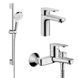 Набор смесителей Hansgrohe Vernis 71550111 85860 фото 1 | La Dushe | Салон мебели и сантехники Ля Душе | Портал для профессионалов | Дизайн интерьеров | Персональный сервис | Профессиональная консульция |  Дизайн проект | Импорт из Еверопы
