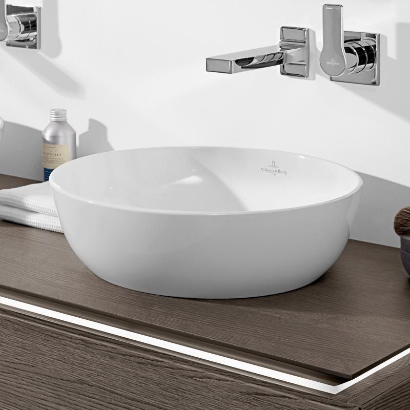 Умивальник на стільницю Villeroy & Boch Artis 417943BCW8, 430 мм, терракот 800005671 фото | La Dushe | Салон меблів і сантехнікаи Ля Душе | Портал для професіоналів | Дизайн інтер'єрів | Персональний сервіс| Професійна консульація | Дизайн проект | Імпорт з Єверопи