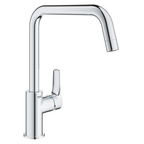 Змішувач для кухні Grohe Eurosmart 30567000, хром 85666 фото | La Dushe | Салон меблів і сантехнікаи Ля Душе | Портал для професіоналів | Дизайн інтер'єрів | Персональний сервіс| Професійна консульація | Дизайн проект | Імпорт з Єверопи