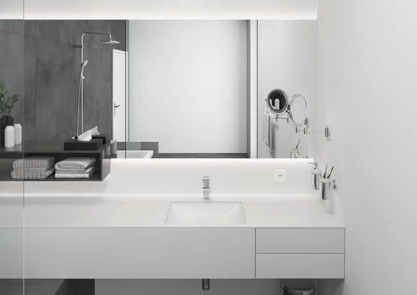 Змішувач для умивальника Hansgrohe Vernis Shape 71561000 81642 фото | La Dushe | Салон меблів і сантехнікаи Ля Душе | Портал для професіоналів | Дизайн інтер'єрів | Персональний сервіс| Професійна консульація | Дизайн проект | Імпорт з Єверопи