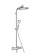 Душова система з термостатом Hansgrohe Crometta S 24026781000 57109 фото 1 | La Dushe | Салон меблів і сантехнікаи Ля Душе | Портал для професіоналів | Дизайн інтер'єрів | Персональний сервіс| Професійна консульація | Дизайн проект | Імпорт з Єверопи