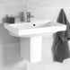 Умивальник підвісний Villeroy & Boch Avento 4A005501, 55x37, білий 50343 фото 3 | La Dushe | Салон меблів і сантехнікаи Ля Душе | Портал для професіоналів | Дизайн інтер'єрів | Персональний сервіс| Професійна консульація | Дизайн проект | Імпорт з Єверопи