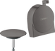 Набор накладок сифона для ванны Hansgrohe Exafill S 58117340, черный матовый хром 800004306 фото 1 | La Dushe | Салон мебели и сантехники Ля Душе | Портал для профессионалов | Дизайн интерьеров | Персональный сервис | Профессиональная консульция |  Дизайн проект | Импорт из Еверопы