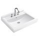Умивальник підвісний Villeroy & Boch Hommage 710175R1, 75x58, білий 7189 фото 1 | La Dushe | Салон меблів і сантехнікаи Ля Душе | Портал для професіоналів | Дизайн інтер'єрів | Персональний сервіс| Професійна консульація | Дизайн проект | Імпорт з Єверопи