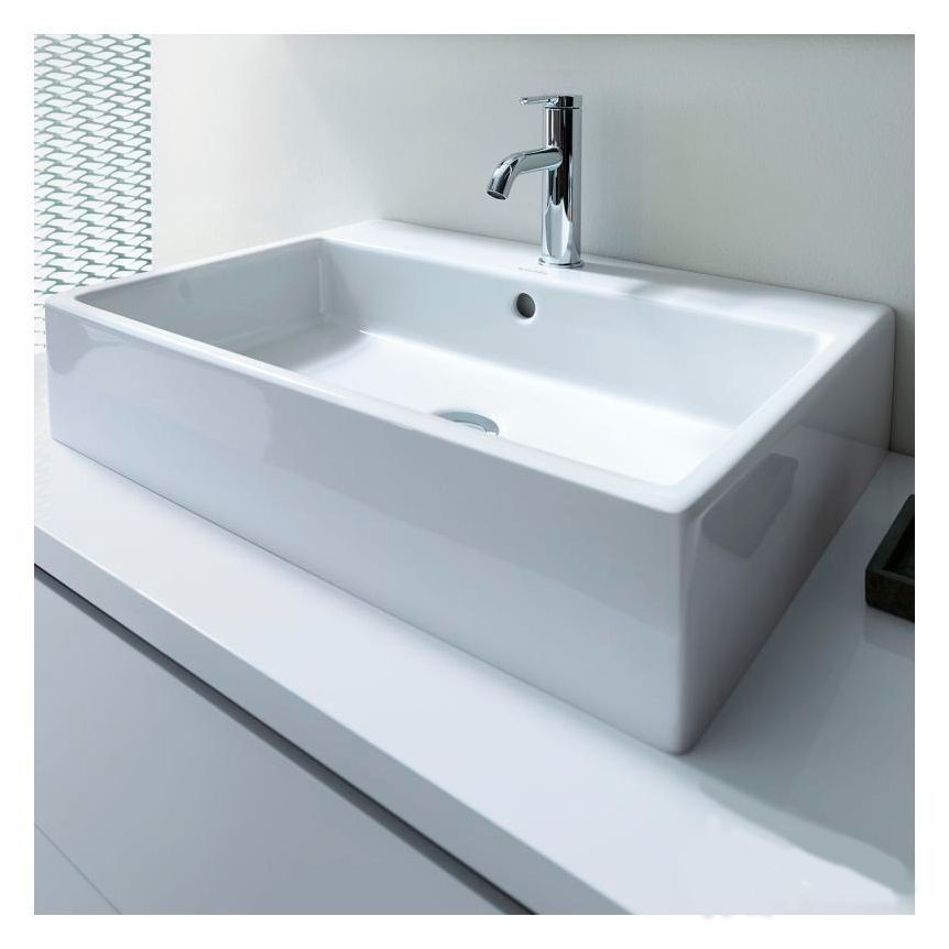 Умивальник підвісний Duravit Vero Air 2350800027, 80х47 800006025 фото | La Dushe | Салон меблів і сантехнікаи Ля Душе | Портал для професіоналів | Дизайн інтер'єрів | Персональний сервіс| Професійна консульація | Дизайн проект | Імпорт з Єверопи