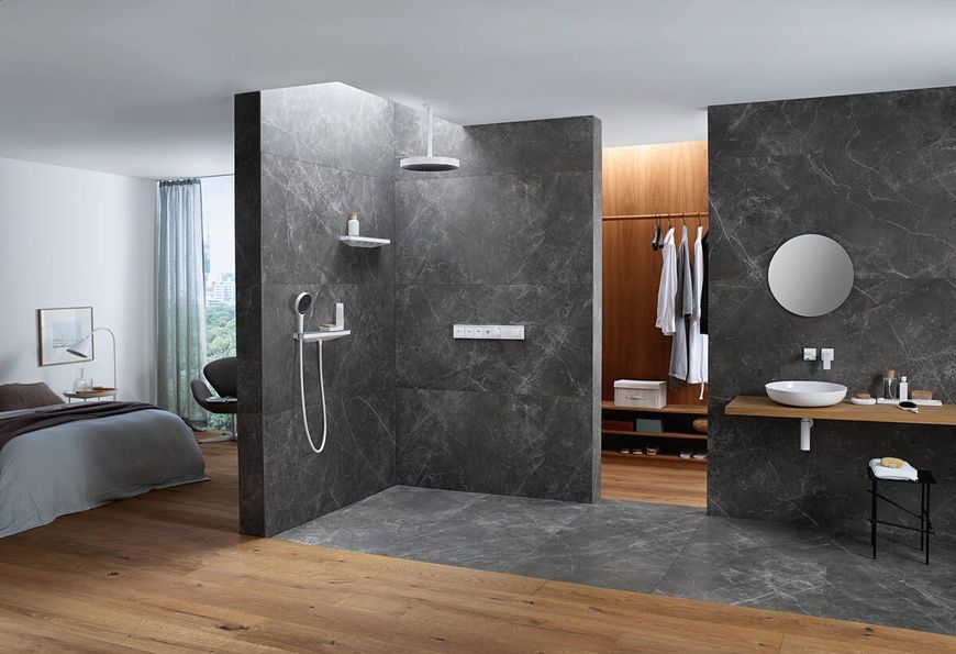 Лейка ручного душа Hansgrohe Rainfinity 26864000, хром 67982 фото | La Dushe | Салон мебели и сантехники Ля Душе | Портал для профессионалов | Дизайн интерьеров | Персональный сервис | Профессиональная консульция |  Дизайн проект | Импорт из Еверопы