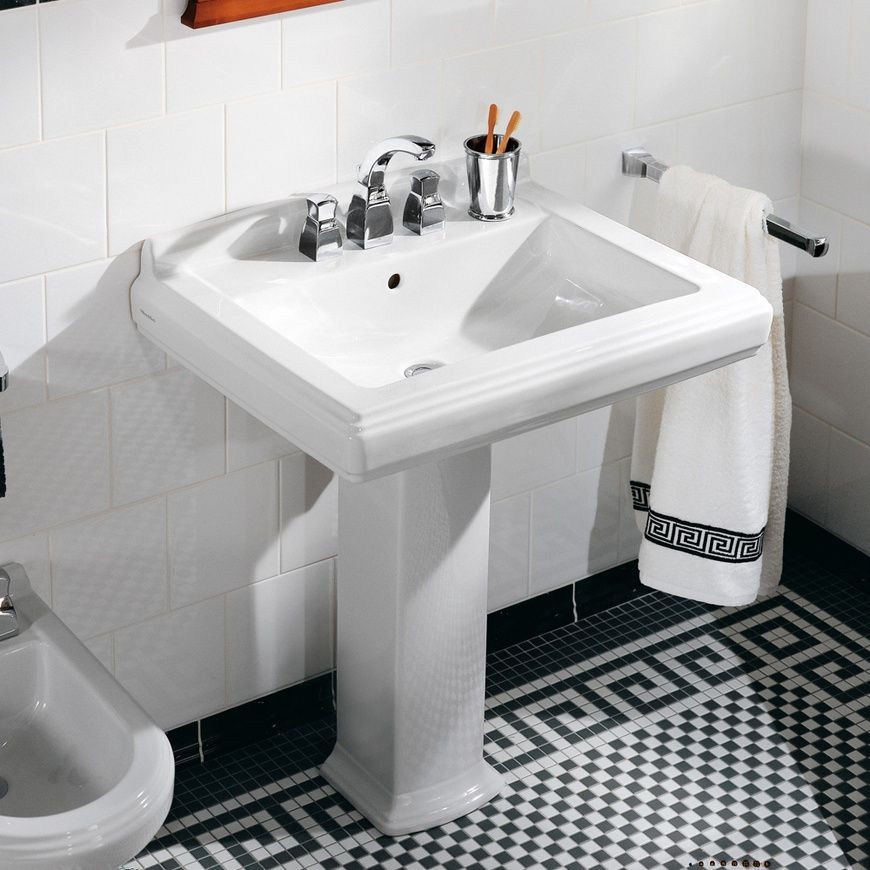 Умивальник підвісний Villeroy & Boch Hommage 710175R1, 75x58, білий 7189 фото | La Dushe | Салон меблів і сантехнікаи Ля Душе | Портал для професіоналів | Дизайн інтер'єрів | Персональний сервіс| Професійна консульація | Дизайн проект | Імпорт з Єверопи