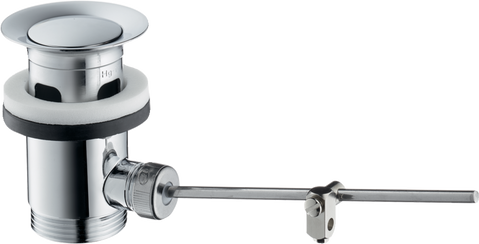 Донный клапан для умывальника Hansgrohe 94139000 32844 фото | La Dushe | Салон мебели и сантехники Ля Душе | Портал для профессионалов | Дизайн интерьеров | Персональный сервис | Профессиональная консульция |  Дизайн проект | Импорт из Еверопы