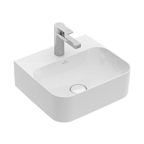 Умывальник подвесной Villeroy & Boch Finion 436443R1, 43x39, белый 62977 фото | La Dushe | Салон мебели и сантехники Ля Душе | Портал для профессионалов | Дизайн интерьеров | Персональный сервис | Профессиональная консульция |  Дизайн проект | Импорт из Еверопы