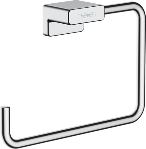 Тримач рушників у вигляді кільця Hansgrohe Addstoris 41754000 83962 фото | La Dushe | Салон меблів і сантехнікаи Ля Душе | Портал для професіоналів | Дизайн інтер'єрів | Персональний сервіс| Професійна консульація | Дизайн проект | Імпорт з Єверопи