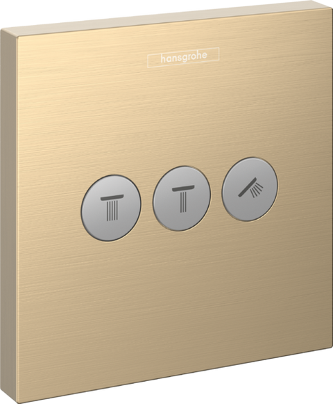 Перемикач потоків для душу Hansgrohe Showerselect 15764140, бронза сатин 800004307 фото | La Dushe | Салон меблів і сантехнікаи Ля Душе | Портал для професіоналів | Дизайн інтер'єрів | Персональний сервіс| Професійна консульація | Дизайн проект | Імпорт з Єверопи