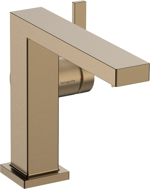 Змішувач для умивальника з донним клапаном Hansgrohe Tecturis E 73023140, бронза 800004116 фото | La Dushe | Салон меблів і сантехнікаи Ля Душе | Портал для професіоналів | Дизайн інтер'єрів | Персональний сервіс| Професійна консульація | Дизайн проект | Імпорт з Єверопи