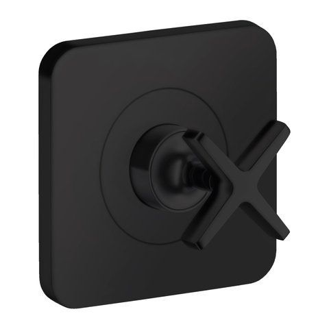Запорный вентиль Axor Citterio E 36771670, 120/120, скрытого монтажа, черный 800005330 фото | La Dushe | Салон мебели и сантехники Ля Душе | Портал для профессионалов | Дизайн интерьеров | Персональный сервис | Профессиональная консульция |  Дизайн проект | Импорт из Еверопы