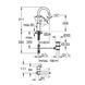 Смеситель для умывальника Grohe Eurosmart New 23537002 49307 фото 2 | La Dushe | Салон мебели и сантехники Ля Душе | Портал для профессионалов | Дизайн интерьеров | Персональный сервис | Профессиональная консульция |  Дизайн проект | Импорт из Еверопы