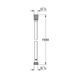 Шланг для душу Grohe Silverflex 28364000 12048 фото 2 | La Dushe | Салон меблів і сантехнікаи Ля Душе | Портал для професіоналів | Дизайн інтер'єрів | Персональний сервіс| Професійна консульація | Дизайн проект | Імпорт з Єверопи