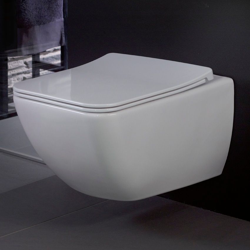 Сиденье с крышкой для унитаза Villeroy & Boch Venticello 9M80S101, белый 46915 фото | La Dushe | Салон мебели и сантехники Ля Душе | Портал для профессионалов | Дизайн интерьеров | Персональный сервис | Профессиональная консульция |  Дизайн проект | Импорт из Еверопы