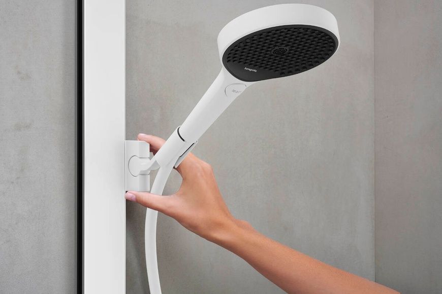 Душевая система с термостатом Hansgrohe Rainfinity 26853700, белый матовый 800003718 фото | La Dushe | Салон мебели и сантехники Ля Душе | Портал для профессионалов | Дизайн интерьеров | Персональный сервис | Профессиональная консульция |  Дизайн проект | Импорт из Еверопы