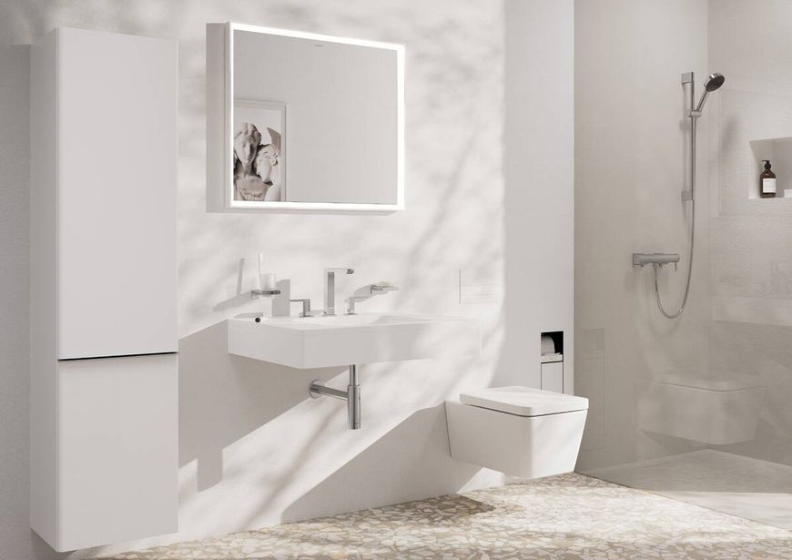 Змішувач для умивальника з донним клапаном Hansgrohe Tecturis E 73030000 800004068 фото | La Dushe | Салон меблів і сантехнікаи Ля Душе | Портал для професіоналів | Дизайн інтер'єрів | Персональний сервіс| Професійна консульація | Дизайн проект | Імпорт з Єверопи