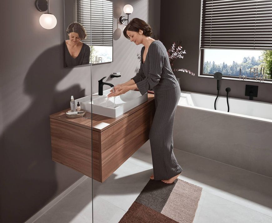 Змішувач для умивальника Hansgrohe Vivenis 75020000 81406 фото | La Dushe | Салон меблів і сантехнікаи Ля Душе | Портал для професіоналів | Дизайн інтер'єрів | Персональний сервіс| Професійна консульація | Дизайн проект | Імпорт з Єверопи