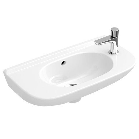 Умывальник подвесной Villeroy & Boch O.Novo 53615001, 50x25, белый 43333 фото | La Dushe | Салон мебели и сантехники Ля Душе | Портал для профессионалов | Дизайн интерьеров | Персональный сервис | Профессиональная консульция |  Дизайн проект | Импорт из Еверопы
