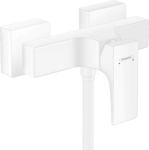 Змішувач для душу Hansgrohe Metropol 32560700, білий матовий 800003869 фото | La Dushe | Салон меблів і сантехнікаи Ля Душе | Портал для професіоналів | Дизайн інтер'єрів | Персональний сервіс| Професійна консульація | Дизайн проект | Імпорт з Єверопи