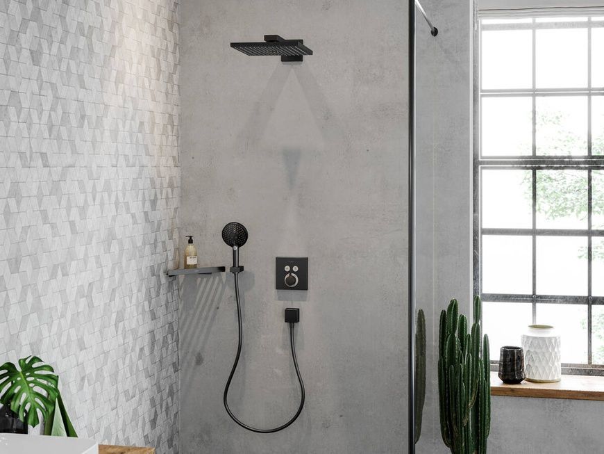 Кутовий кошик Hansgrohe Addstoris 41741700, білий матовий 85415 фото | La Dushe | Салон меблів і сантехнікаи Ля Душе | Портал для професіоналів | Дизайн інтер'єрів | Персональний сервіс| Професійна консульація | Дизайн проект | Імпорт з Єверопи