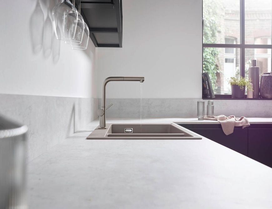 Смеситель для кухни с выдвижным изливом Hansgrohe Talis M54 TALIS E 72809000, хром 76066 фото | La Dushe | Салон мебели и сантехники Ля Душе | Портал для профессионалов | Дизайн интерьеров | Персональный сервис | Профессиональная консульция |  Дизайн проект | Импорт из Еверопы