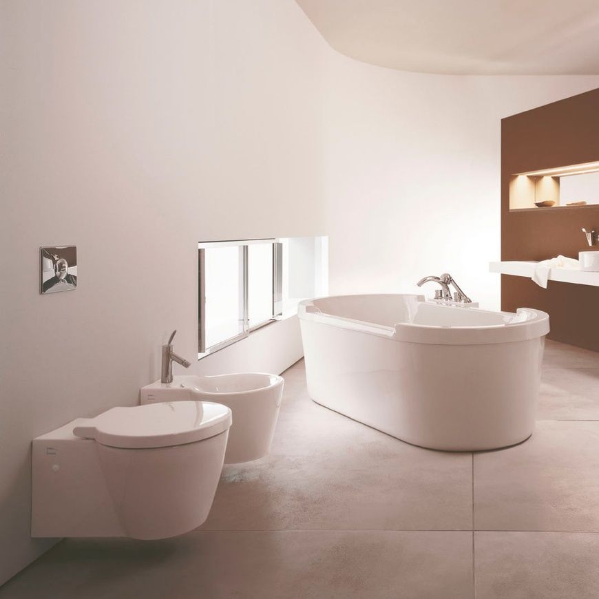 Унітаз підвісний Duravit Starck 1 210090064 800006231 фото | La Dushe | Салон меблів і сантехнікаи Ля Душе | Портал для професіоналів | Дизайн інтер'єрів | Персональний сервіс| Професійна консульація | Дизайн проект | Імпорт з Єверопи