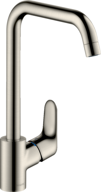 Змішувач для кухонної мийки Hansgrohe Focus M41 31820800, нержавіюча сталь 25266 фото | La Dushe | Салон меблів і сантехнікаи Ля Душе | Портал для професіоналів | Дизайн інтер'єрів | Персональний сервіс| Професійна консульація | Дизайн проект | Імпорт з Єверопи